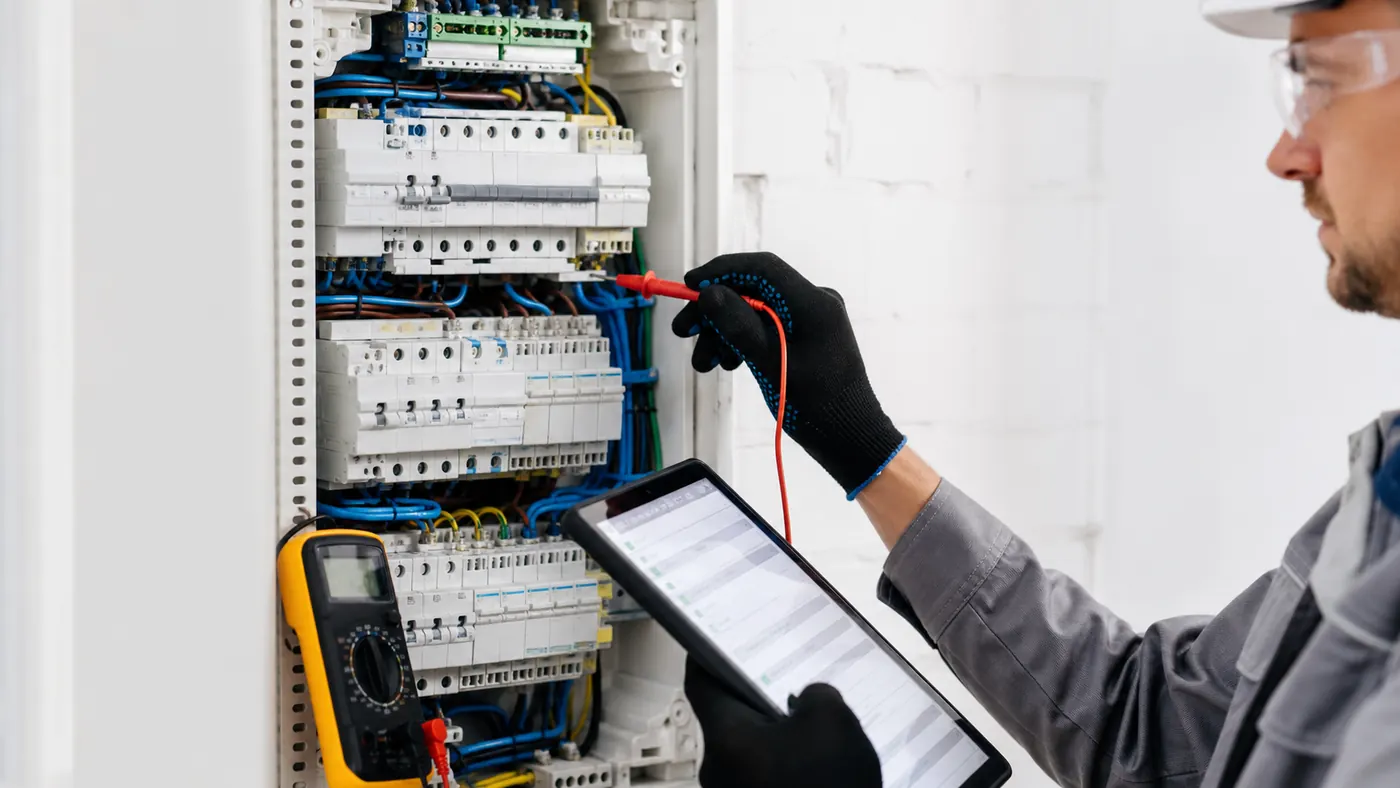 Revisión de cuadro eléctrico para certificado de instalación eléctrica CIE